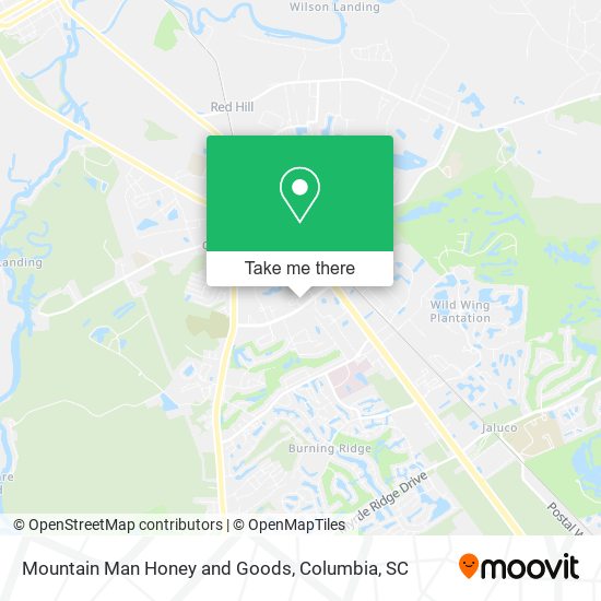 Mountain Man Honey and Goods map