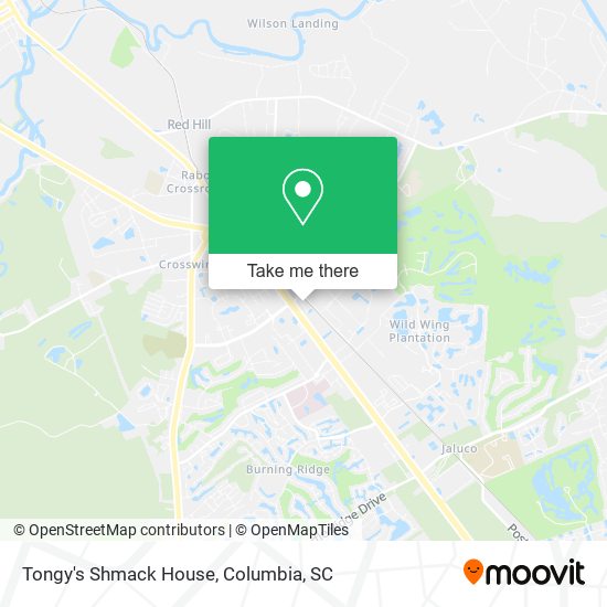Tongy's Shmack House map