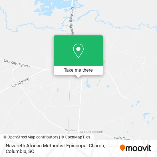 Nazareth African Methodist Episcopal Church map