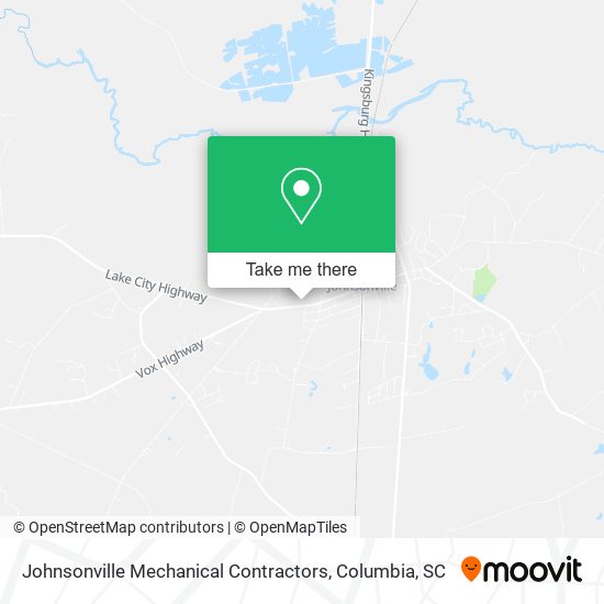 Mapa de Johnsonville Mechanical Contractors