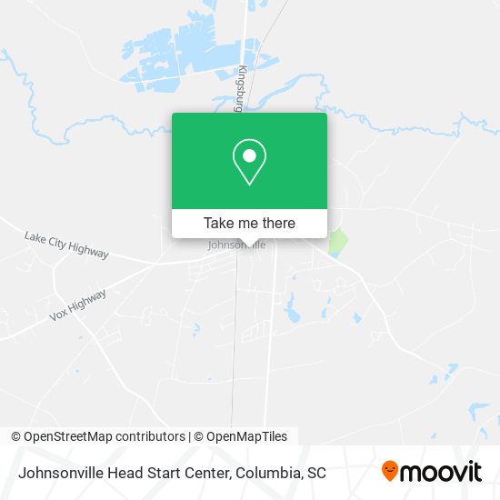 Mapa de Johnsonville Head Start Center