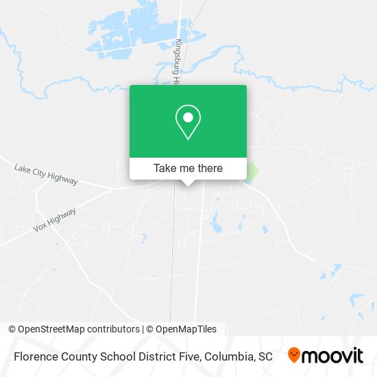 Mapa de Florence County School District Five