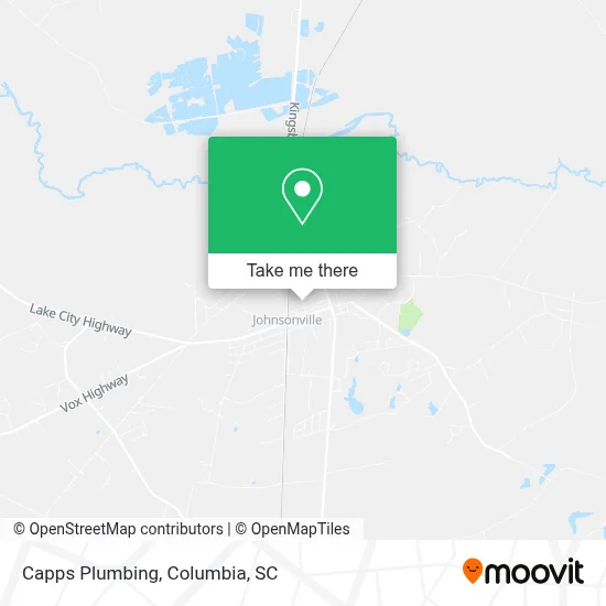 Capps Plumbing map