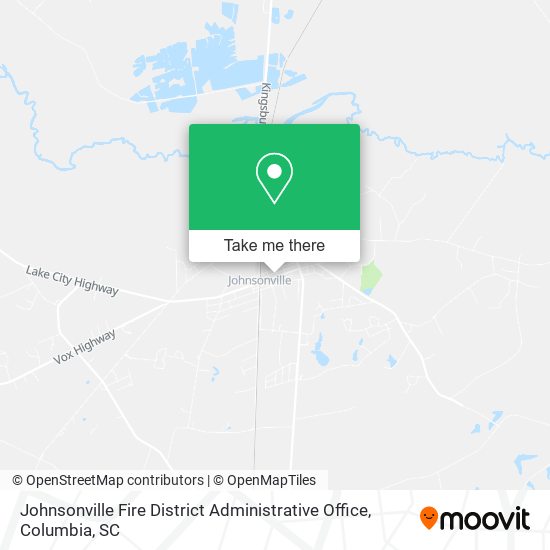 Johnsonville Fire District Administrative Office map