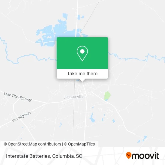Interstate Batteries map