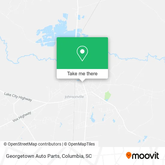 Georgetown Auto Parts map