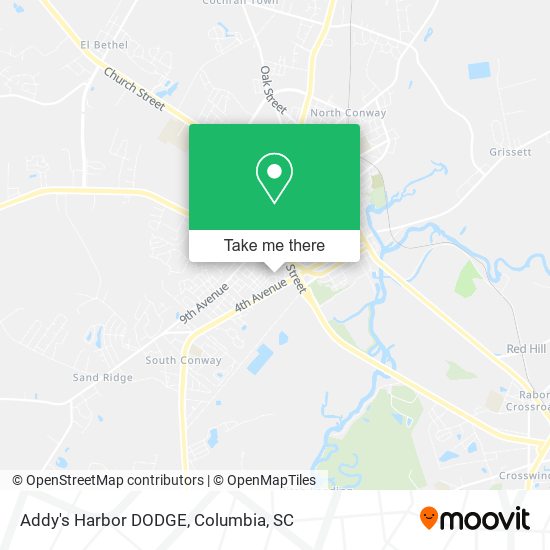 Addy's Harbor DODGE map