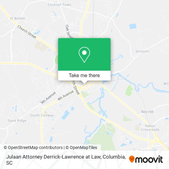 Mapa de Julaan Attorney Derrick-Lawrence at Law