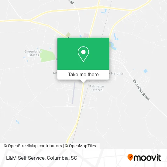 L&M Self Service map