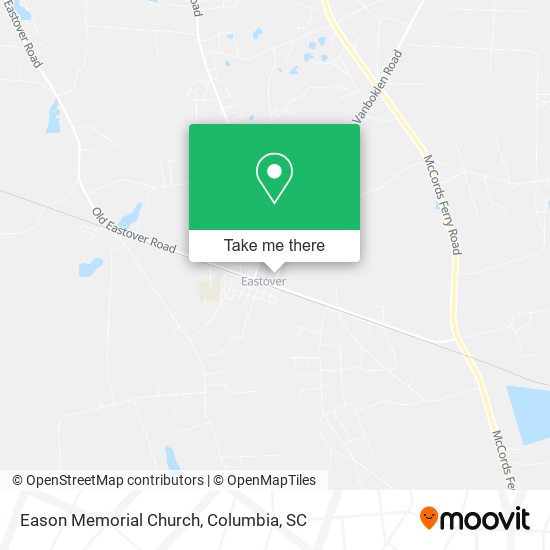 Eason Memorial Church map