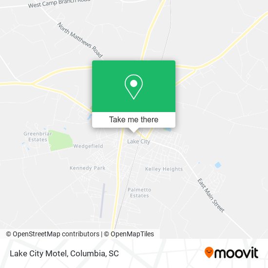 Mapa de Lake City Motel