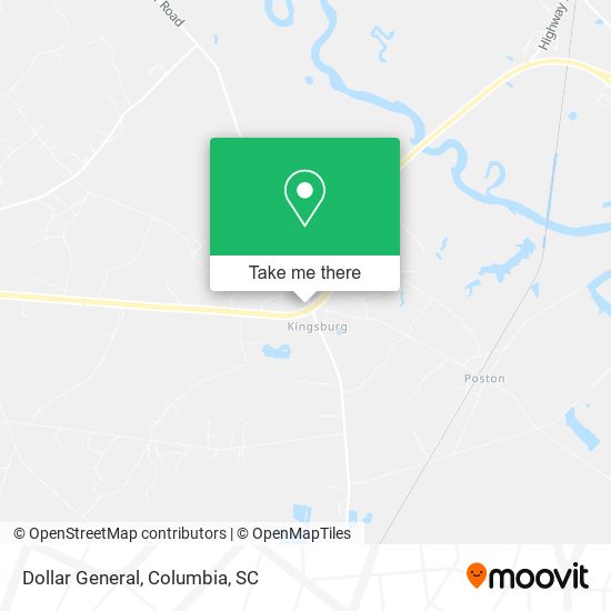 Mapa de Dollar General