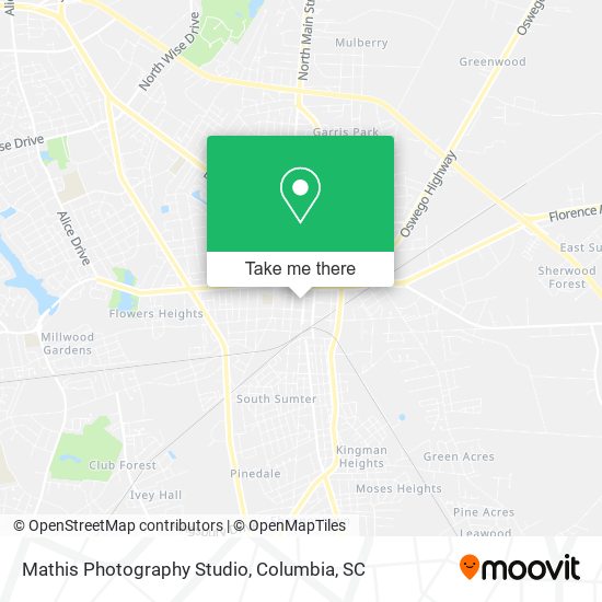 Mapa de Mathis Photography Studio