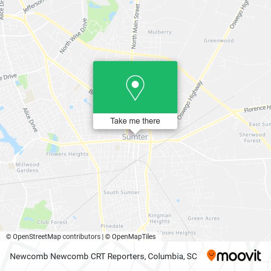 Newcomb Newcomb CRT Reporters map