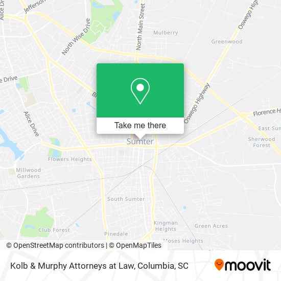 Kolb & Murphy Attorneys at Law map