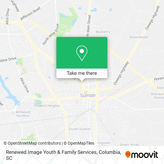 Renewed Image Youth & Family Services map