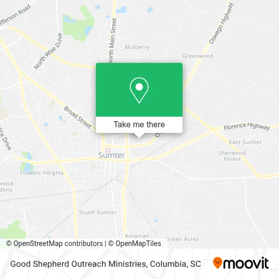 Good Shepherd Outreach Ministries map