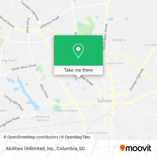 Mapa de Abilities Unlimited, Inc.