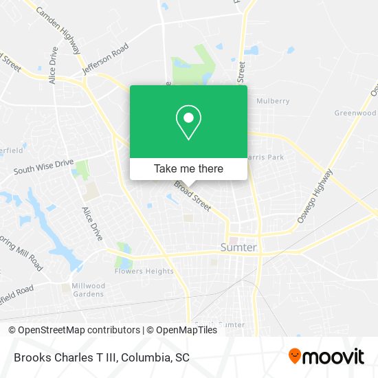 Brooks Charles T III map