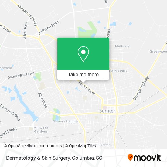 Mapa de Dermatology & Skin Surgery