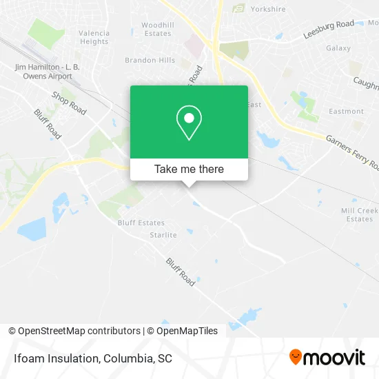 Mapa de Ifoam Insulation