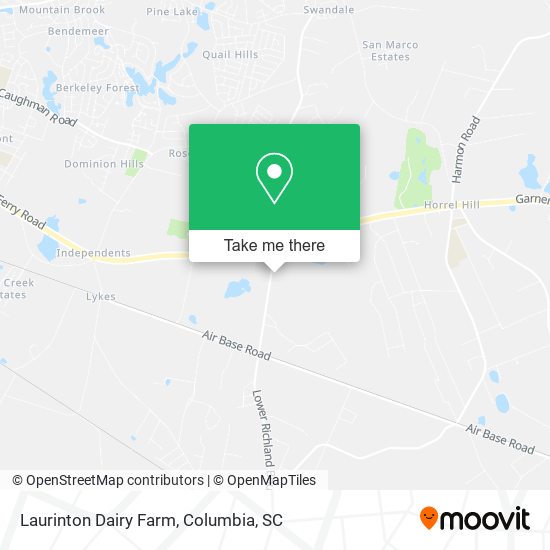 Mapa de Laurinton Dairy Farm