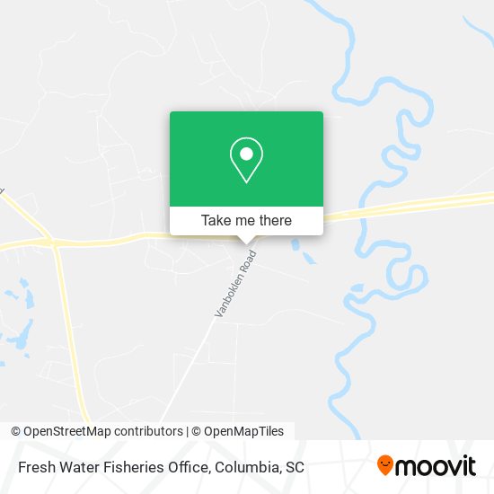 Fresh Water Fisheries Office map