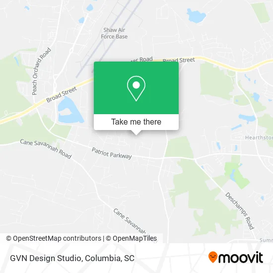 GVN Design Studio map