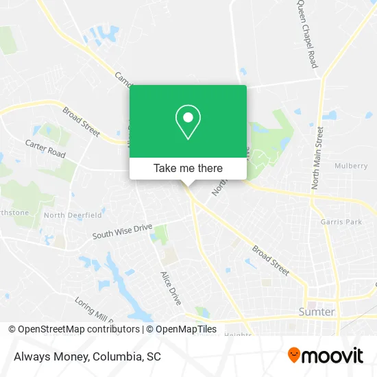 Mapa de Always Money