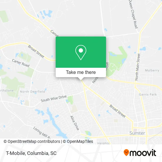 Mapa de T-Mobile