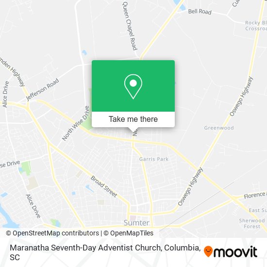 Mapa de Maranatha Seventh-Day Adventist Church