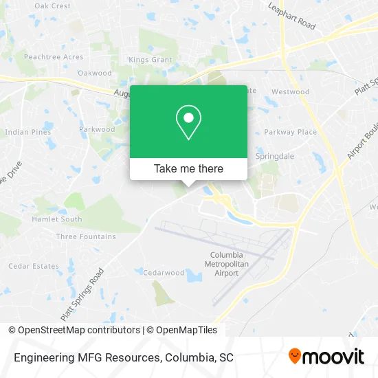 Engineering MFG Resources map