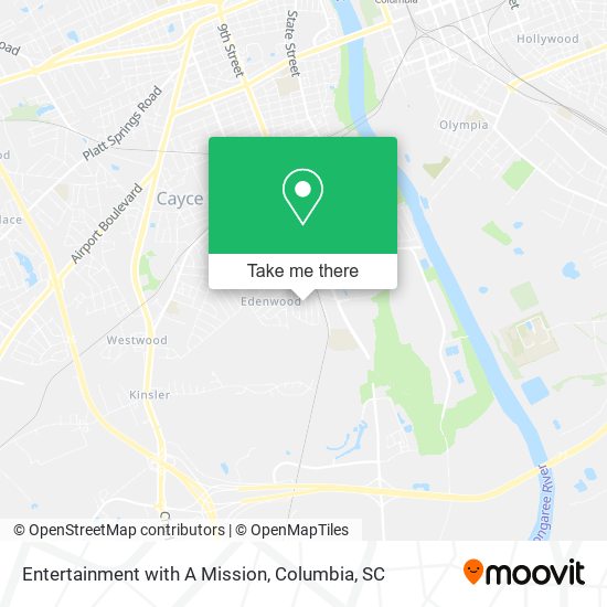 Mapa de Entertainment with A Mission