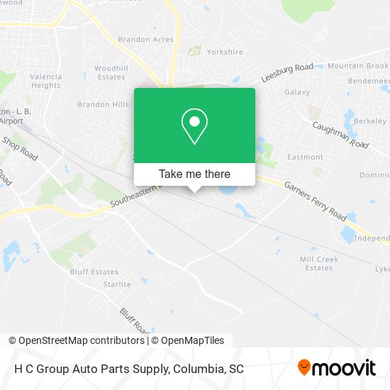 H C Group Auto Parts Supply map