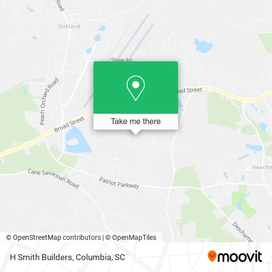 H Smith Builders map