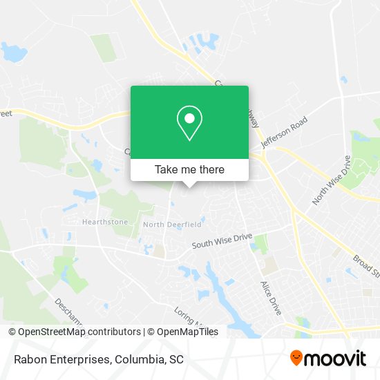 Mapa de Rabon Enterprises