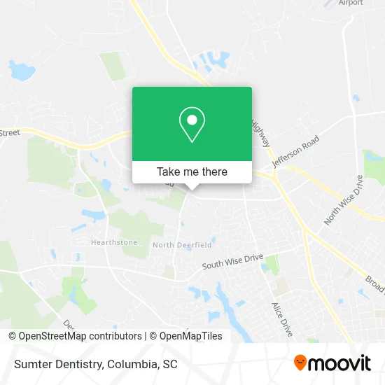 Sumter Dentistry map