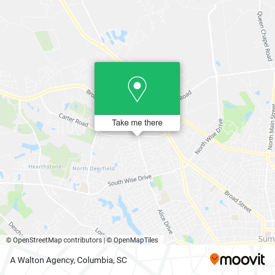 A Walton Agency map