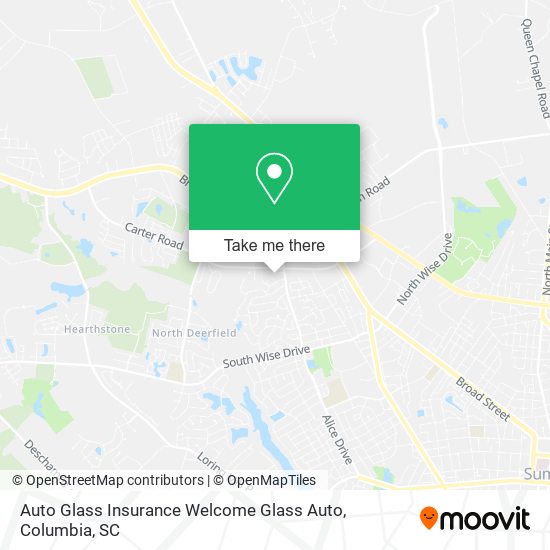 Auto Glass Insurance Welcome Glass Auto map