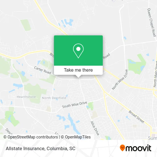 Allstate Insurance map