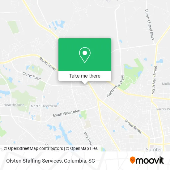 Olsten Staffing Services map