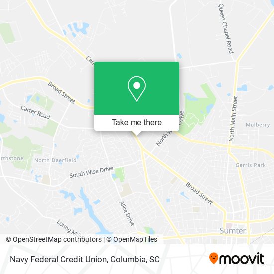 Navy Federal Credit Union map