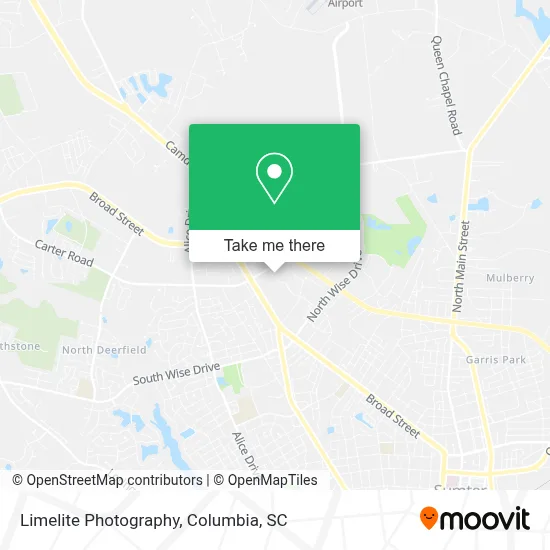 Limelite Photography map