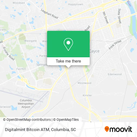 Digitalmint Bitcoin ATM map