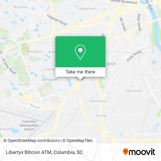Libertyx Bitcoin ATM map
