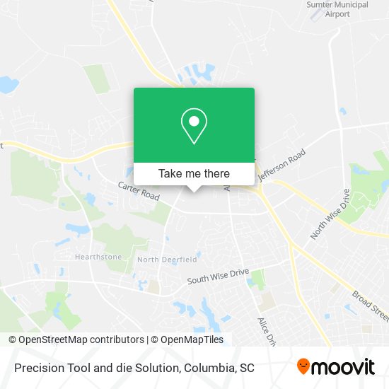 Precision Tool and die Solution map