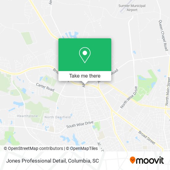 Jones Professional Detail map