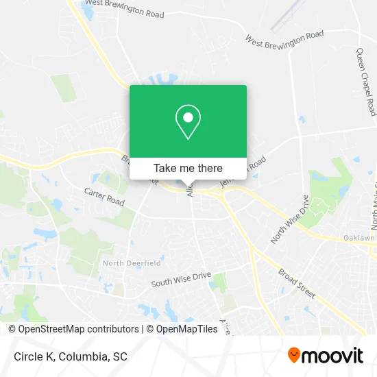Circle K map