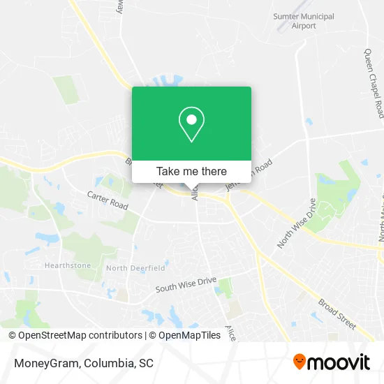 MoneyGram map