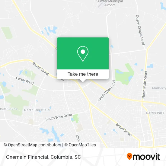 Onemain Financial map